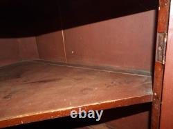 Antique Blind Corner Cupboard Top Cherry