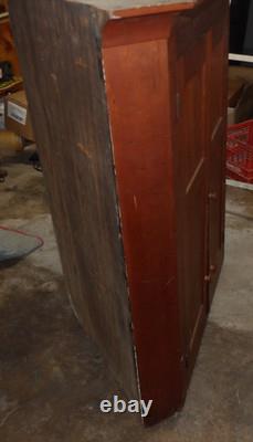 Antique Blind Corner Cupboard Top Cherry