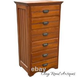 Antique COUNTRY STORE cabinet 6 drawers collectors hardware 1890 country piece