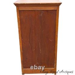 Antique COUNTRY STORE cabinet 6 drawers collectors hardware 1890 country piece
