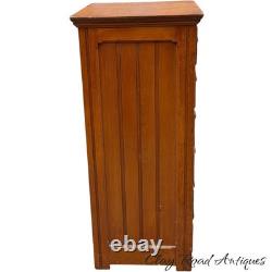 Antique COUNTRY STORE cabinet 6 drawers collectors hardware 1890 country piece