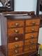 Antique Cremo Tobacco Salesman/counter Cabinet 10 Drawer Chest, Spice Style