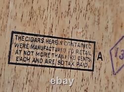 Antique CREMO Tobacco Salesman/counter Cabinet 10 Drawer Chest, Spice Style