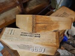 Antique CREMO Tobacco Salesman/counter Cabinet 10 Drawer Chest, Spice Style