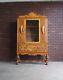 Antique Cabinet China Cabinet Vintage Hutch Display Cabinet