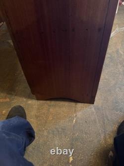 Antique Cabinet Wood Cupboard Possible 1800s Unmodified