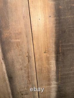 Antique Cabinet Wood Cupboard Possible 1800s Unmodified