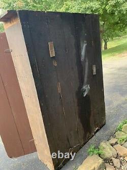 Antique Canning Cupboard Primitive Wood Storage Cabinet Vintage Old Pantry