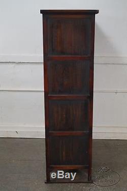 Antique Carved Chinese Multi Door Cabinet