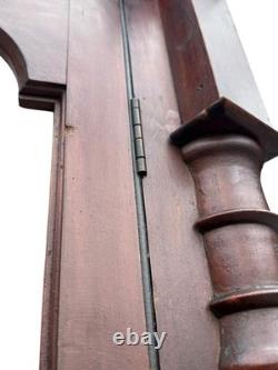 Antique Cherry corner cupboard cabinet provenance original 1820 farm house pa