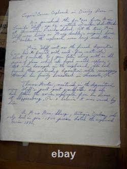 Antique Cherry corner cupboard cabinet provenance original 1820 farm house pa