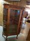 Antique China Cabinet Large 41 X 14 X 67 In Inches