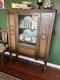 Antique China Hutch With 2 Shelves And Storage