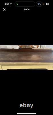 Antique China cabinet Vignette Genuine French Hand Painted with Ormolu