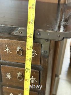 Antique Chinese Apothecary Cabinet