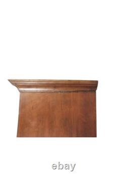 Antique Chippendale Cherry Linen press period cupboard cabinet 1790 restored