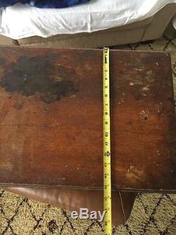 Antique Clark Spool 4 Drawer Miles End Spool Cotton Cabinet