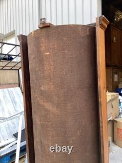 Antique Corner Cabinet Wood Painted 80 T 24 L 10D Unique From England