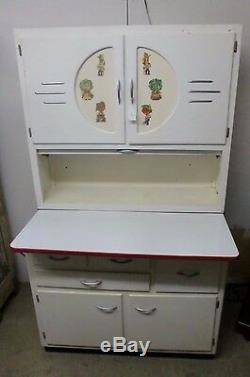 Antique Country 2 Piece Kitchen Cabinet