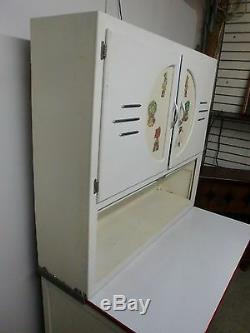 Antique Country 2 Piece Kitchen Cabinet