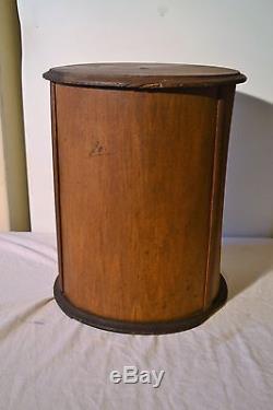 Antique Country CYLINDER SPOOL CABINET DRESS BRAID SPICE CAROUSEL