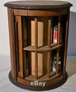 Antique Country CYLINDER SPOOL CABINET DRESS BRAID SPICE CAROUSEL