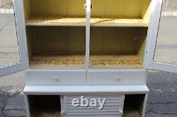 Antique Country Farm Hutch Cabinet Cupboard Shabby Chic Drs. Office Mastercraft