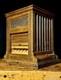 Antique Country Store Oak O. N. T Quadruple! Rare Spool Cabinet Display 1890's