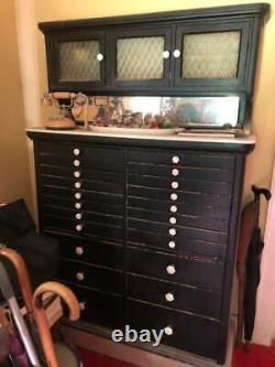 Antique Dental Cabinet