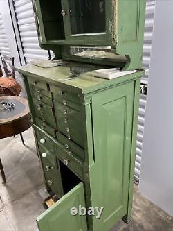 Antique Dental Cabinet