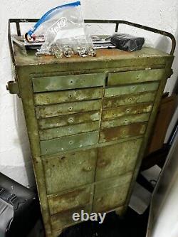 Antique Dental Cabinet Original Paint