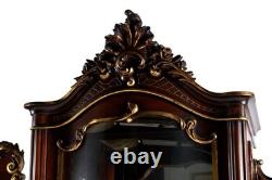 Antique Display Cabinet/Curio LOUIS XV STYLE ETAGERE 19th century With Light