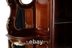 Antique Display Cabinet/Curio LOUIS XV STYLE ETAGERE 19th century With Light