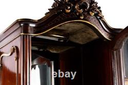 Antique Display Cabinet/Curio LOUIS XV STYLE ETAGERE 19th century With Light