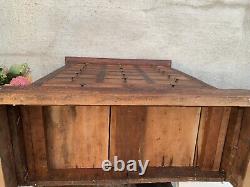 Antique Doc&Tom Drawer Apothecary Style Cabinet Made Expressly For Henry Welsh