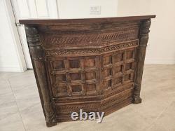 Antique Drinks Bar Cabinet