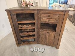 Antique Drinks Bar Cabinet