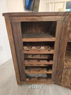 Antique Drinks Bar Cabinet