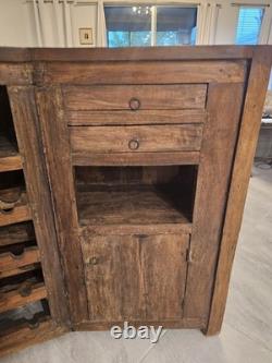 Antique Drinks Bar Cabinet