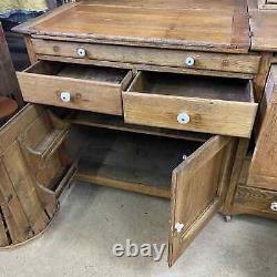 Antique Dry Sink Step Back Cupboard