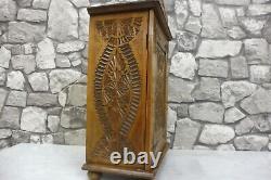 Antique Dutch Wooden Wall Cabinet Hanging Cabinet Bathroom Cabinet