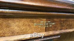 Antique Early 1900's Brunswick 20' Birch Empire Bar with Front Bar Saloon