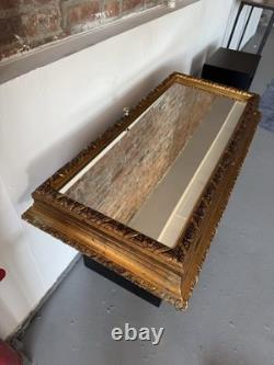 Antique Early 1900's Oak Medicine Wall Storage Cabinet with Mirror