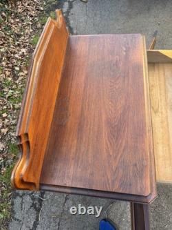 Antique Eastlake Victorian Walnut Washstand/Commode Cabinet Late 1890s