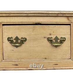 Antique English Georgian Pine Welsh Dresser and Rack c. 1800