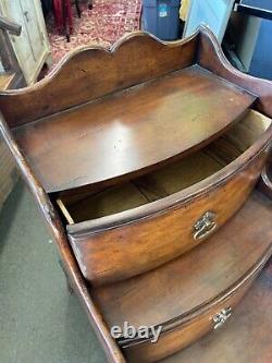 Antique English Library Ladder Stairs