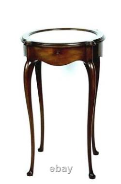 Antique English Walnut Bijouterie Display Table PL4797