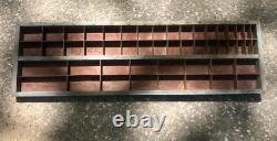 Antique Factory Industrial Metal Shadowbox Vintage Apothecary Display Decor Art