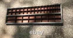 Antique Factory Industrial Metal Shadowbox Vintage Apothecary Display Decor Art