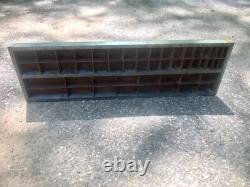 Antique Factory Industrial Metal Shadowbox Vintage Apothecary Display Decor Art